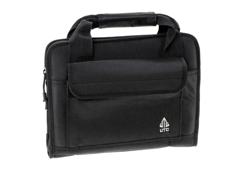 Leapers Deluxe Dobbelt Pistoltaske - Sort · Negro