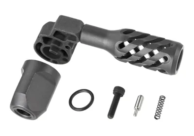 VSR-10 Twisted Hollow Bolthåndtag Med End Cap Til Right Hand - Maple Leaf