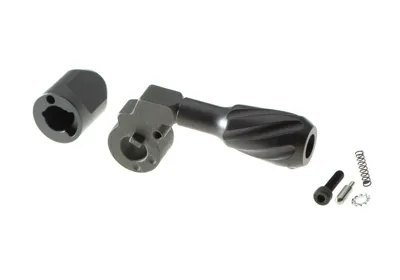 VSR-10 Twisted Solid Bolthåndtag Med End Cap Til Right Hand - Maple Leaf
