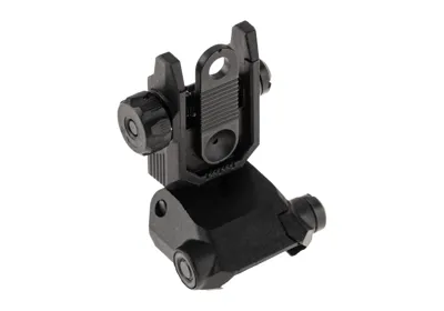 Polymer Foldable Rear Sigte - Sort - Pirate Arms