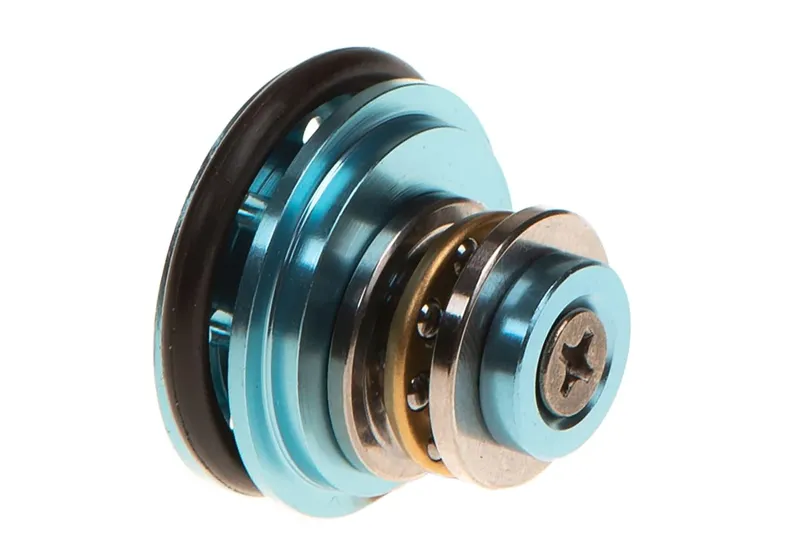 Point CNC Aluminium Stempelhoved 8 Holes · Negro