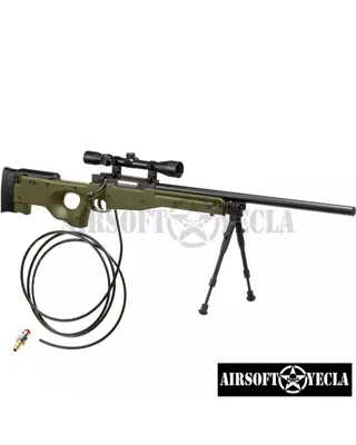 Francotirador de HPA L96 con Mira y Bipode - Saigo Defense