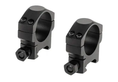 30mm Lav Profil Weaver Ringe - Sort - Vector Optics