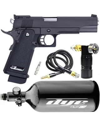 Hi-Capa 5.1 Full Metal - Kit Completo HPA - WE