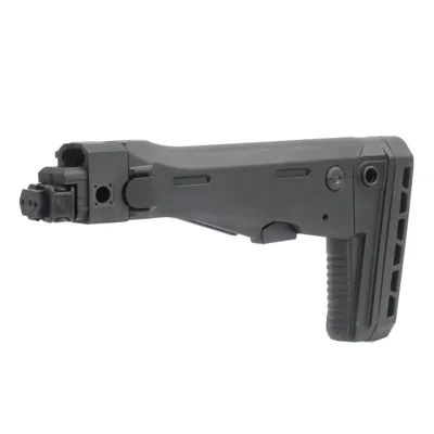 Pro - Kolba Składana AK Side Folding Stock Do Karabinków Platformy AK - Czarny - RBU47FS01 - UTG