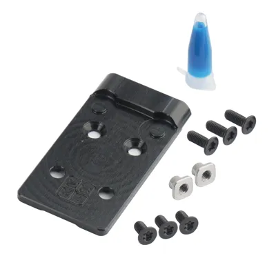 Płytka Montażowa Do Glock MOS Dla 407K/507K/EPS CARRY - Czarna - 2BME013