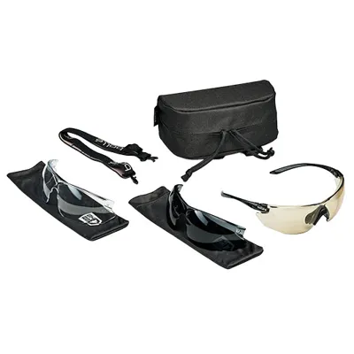 Safety Ballistische Schutzbrille Combat Kit Mit 3 Wechselgläsern Inkl. Brillenetui - Bollé
