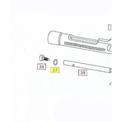 M4 Part #037 Valve Assembly Set Screw O-Ring - Wei-ETech