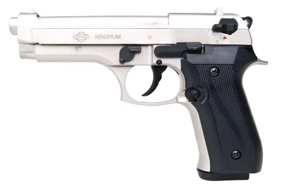 Firat Magnum Vernickelt 9mm P.a.k: Die Vielseitige Schreckschusswaffe Im Beretta-Design - Ekol