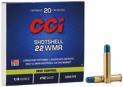 22 WMR Rimfire Shotshell 2g / 31g - CCI