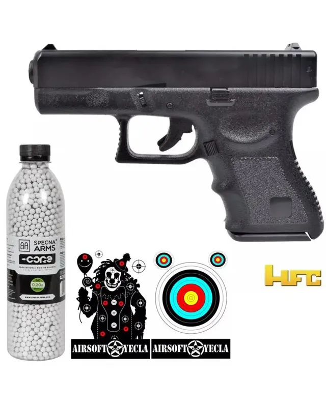 HFC airsoft Kit de Pistola de Muelle (Ha 119B) · Negro