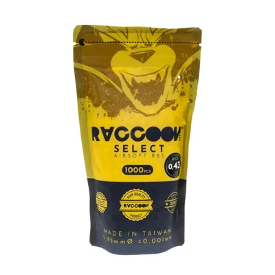 Select Bio BB´S 0,43g, 1000PCS - Raccoon