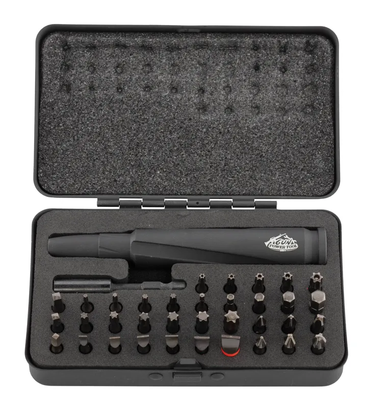 Gun Power Tool Screwdriver Set 37 PCS.50 Caliber