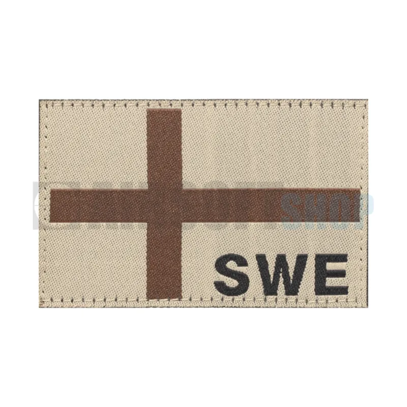 Clawgear Sweden Flag Patch · Tan / FDE