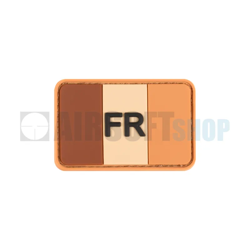 JTG France Flag PVC Patch · Tan / FDE