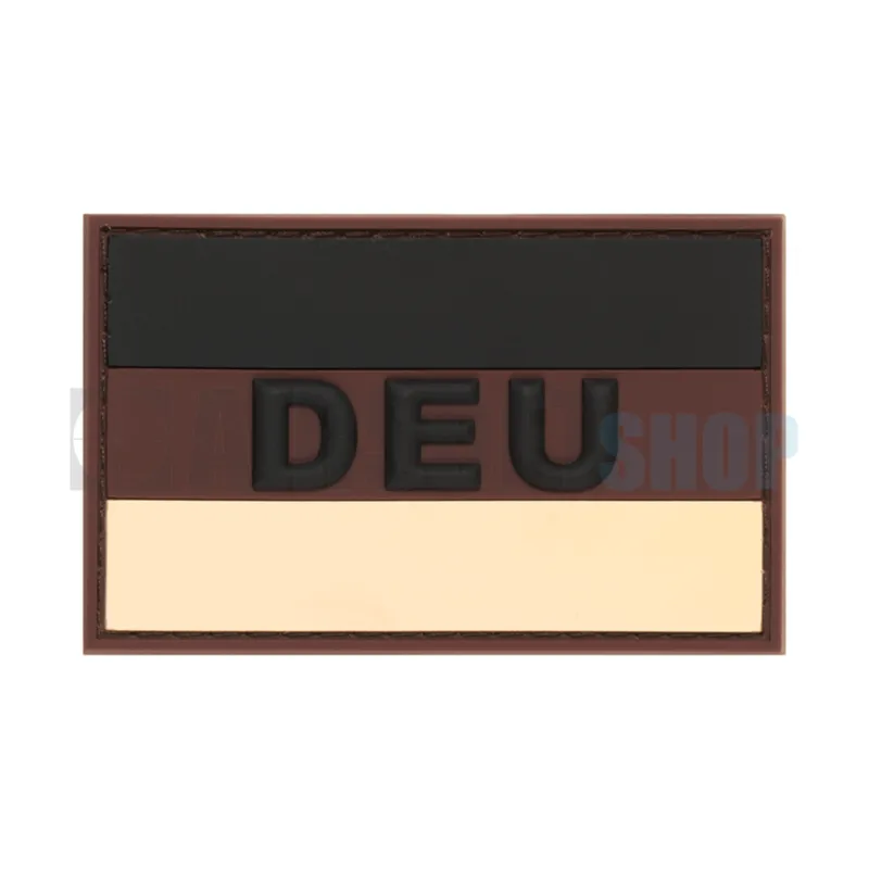 JTG German Flag PVC Patch · Tan / FDE