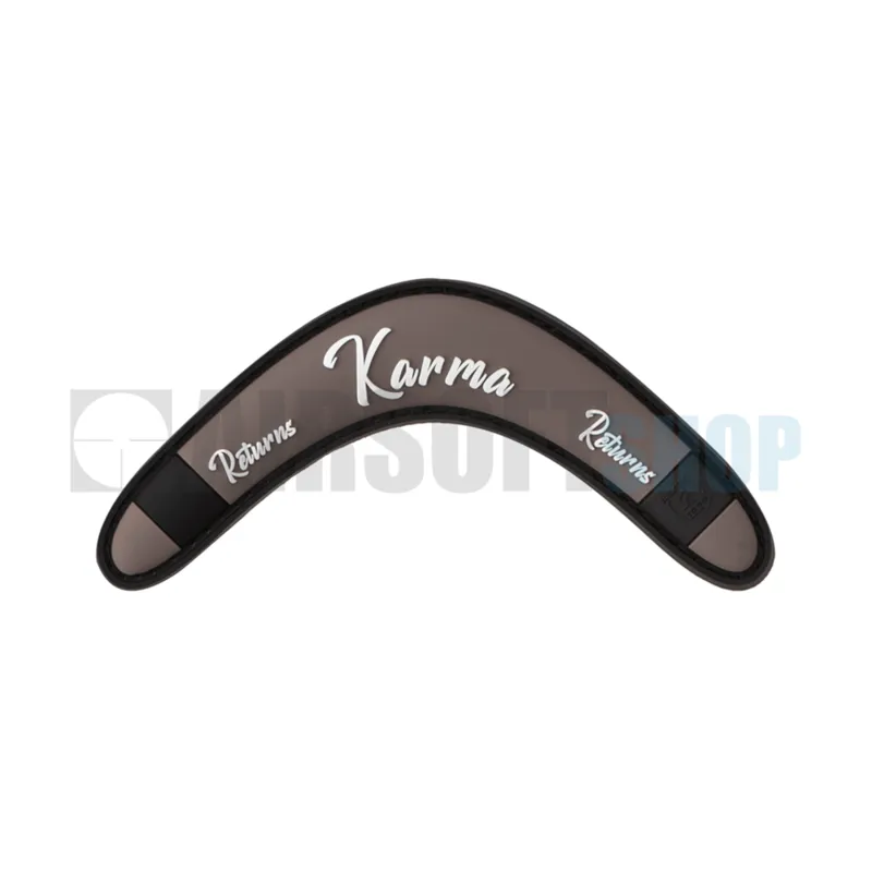 JTG Karma Returns Rubber Patch · Marrón