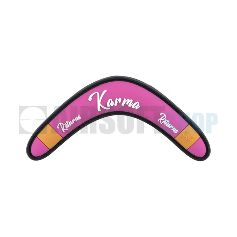 JTG Karma Returns Rubber Patch · Rosa
