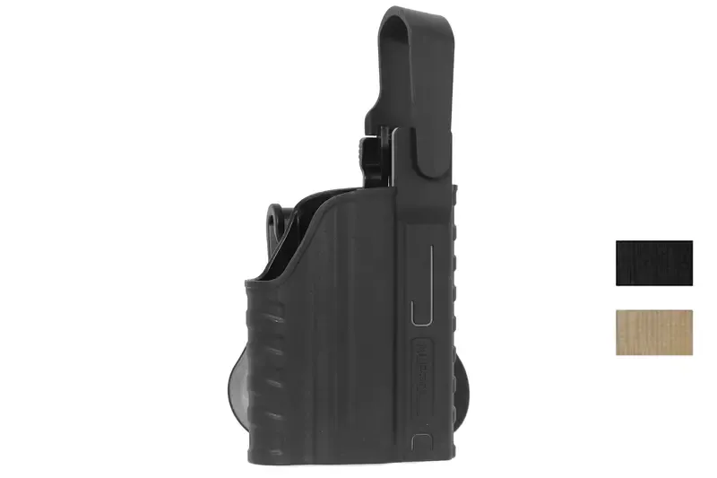 Holster Rigide pour Type Glock + Lampe