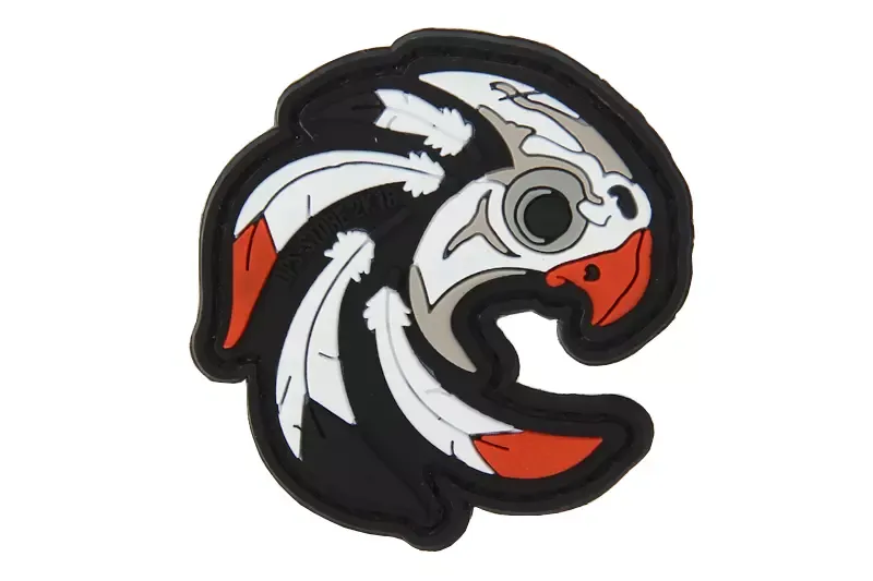 Patch PVC Indian Skull OPS-Store · Naranja