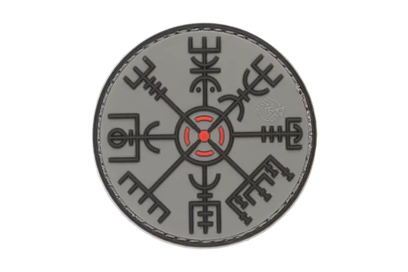 Patch PVC Vegvisir Viking Compass · Verde / OD