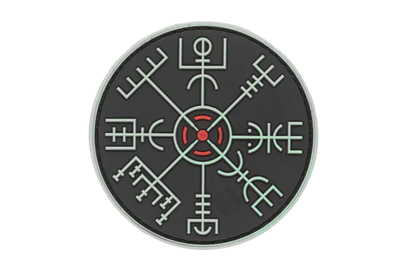 Patch PVC Vegvisir Viking Compass Glow