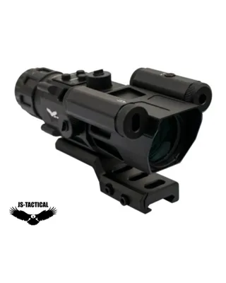 Prismática 4x32 con Láser - JS-TACTICAL