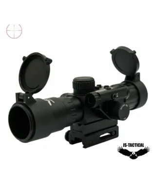 Telescópica 4x30 con Láser - JS-TACTICAL