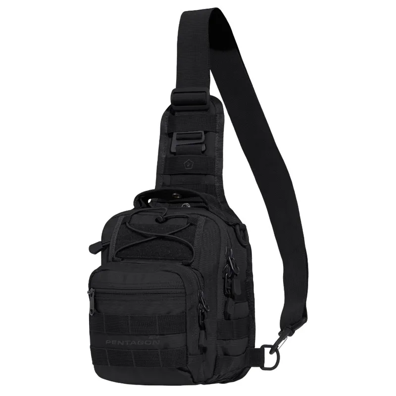 Pentagon Τσαντάκι Ώμου UCB 2.0 Universal Tactical Μαύρο