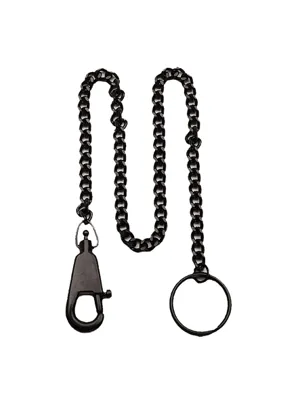 Μεταλλική Αλυσίδα Με Carabiner Μαύρη - Mil-Tec