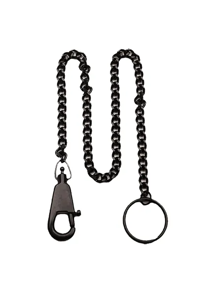 Mil-Tec Μεταλλική Αλυσίδα Με Carabiner Μαύρη