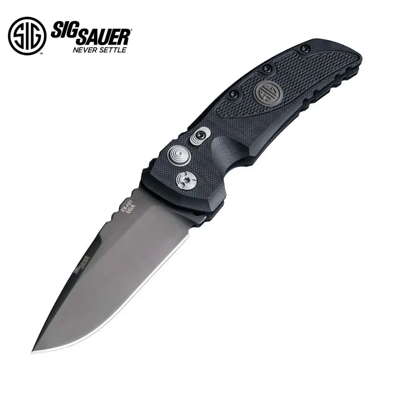 Sig Sauer Σουγιάς Auto EX-A01 Button Lock · Gris