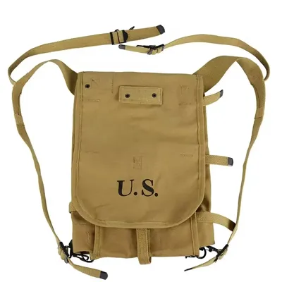 Τσαντάκι Πλάτης Vintage Haversack M1928 Χακί - JS Tactical