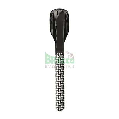 Posate Da Campeggio 12H34 Mirror - Pied de Poule - Akinod