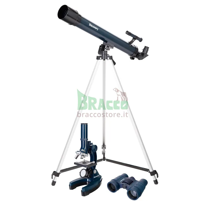 DISCOVERY Telescopio + Binocolo + Microscopio - Scope Set 3