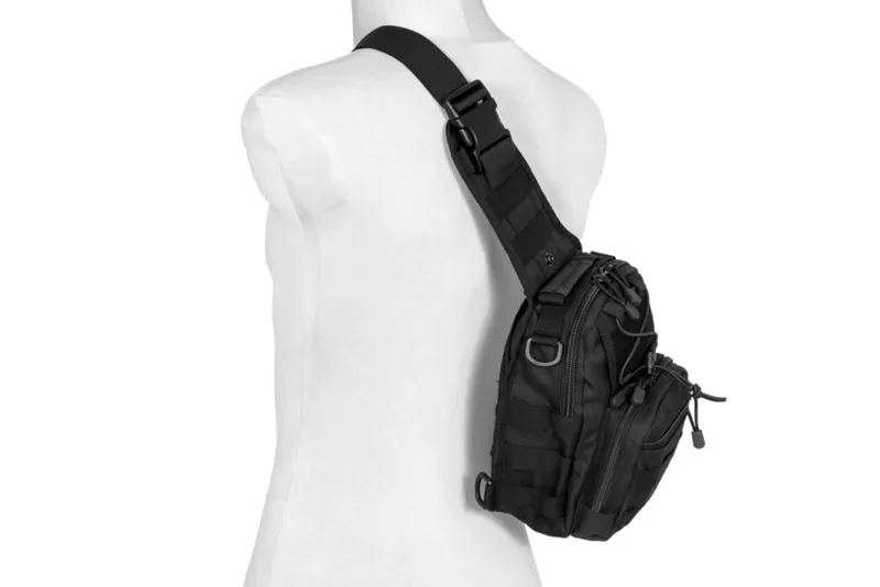 Tactical Shoulder Bag · Negro