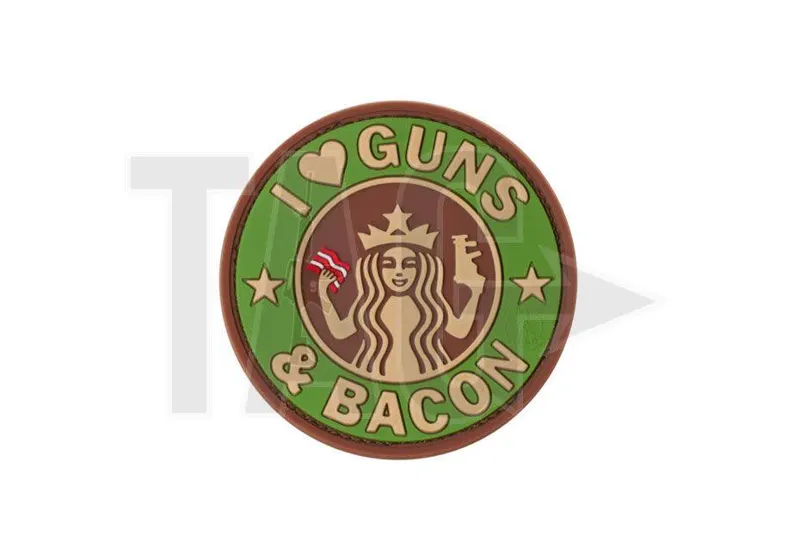 Guns and Bacon Rubber Patch