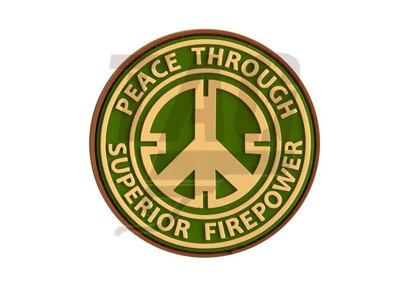 Peace Rubber Patch PVC · Multicam