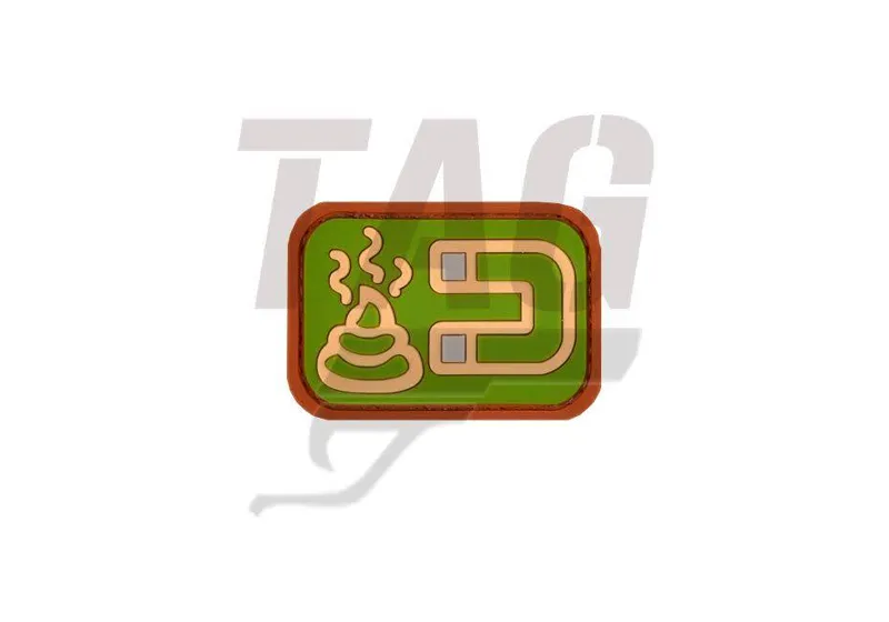 Shit Magnet Rubber Patch · Multicam