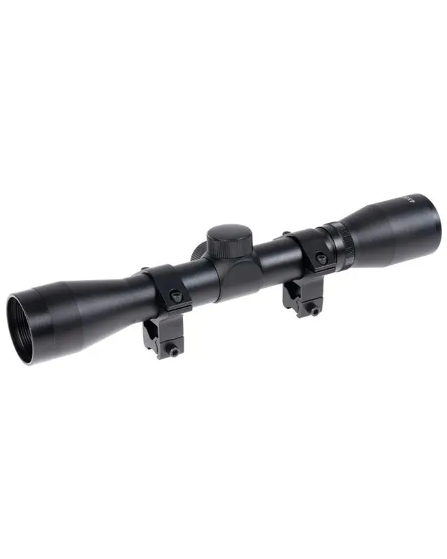 1" con Monturas para Carabina 4x32