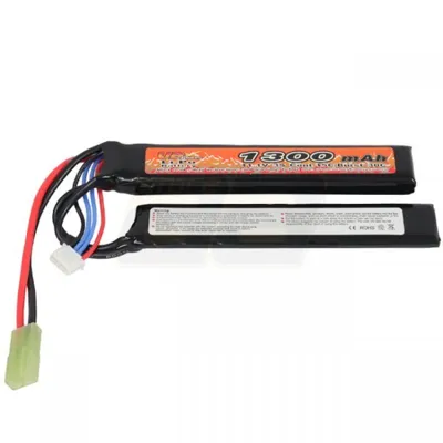 11.1V 1300mAh 15/30C Li-Po Battery Twin - Small Tamiya - VB Power