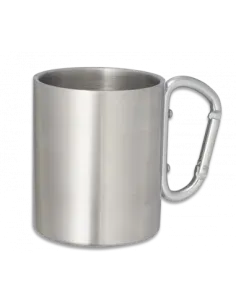 Vaso Metálico con Mosqueton - Albainox