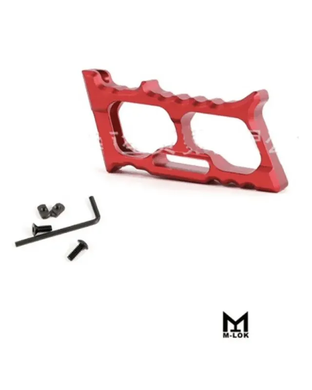 Grip Aluminio Tyrant para M-LOK · Rojo