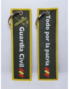 Llavero Tela Grabado Guardia Civil - Zulu Tactical