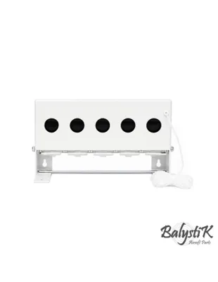Biathlon-Style Steel Target – 5 Shots - Balystik