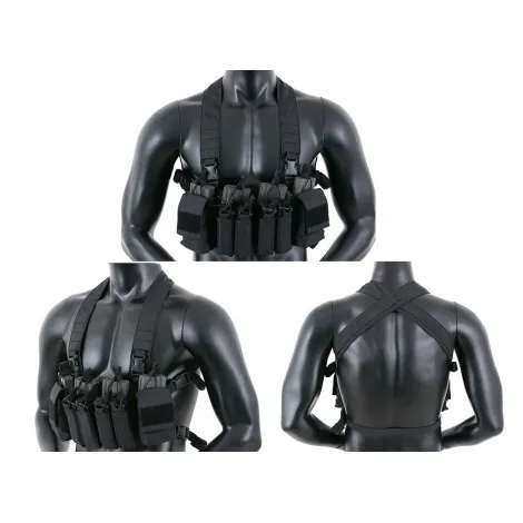 8 Fields Tattico Compact Multi Mission Chest Rig · Nero black