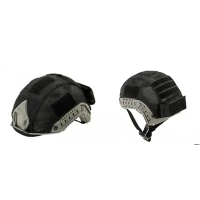 Fma Cover Helmet Elmetto con Porta Batterie
