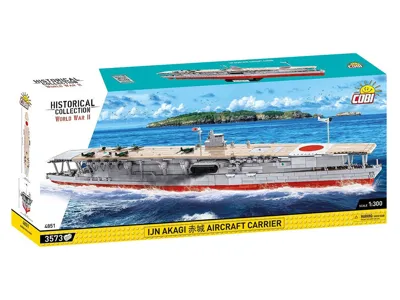 Stavebnice WW II AKAGI (1:300) - Cobi