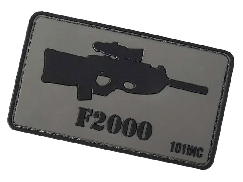 101 Inc PVC 3D Nášivka