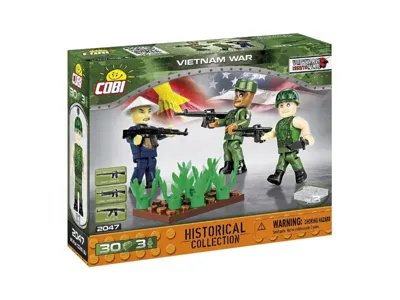 3 Figurky S Doplňky - Vietnamská Válka - Cobi